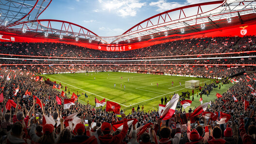 Populous Designs Redevelopment Master Plan for Lisbon’s Estádio da Luz - Image 11 of 13