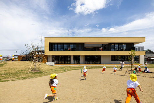 SG Kindergarten and Nursery / HIBINOSEKKEI + Youji no Shiro + Kids Design Labo - Exterior Photography