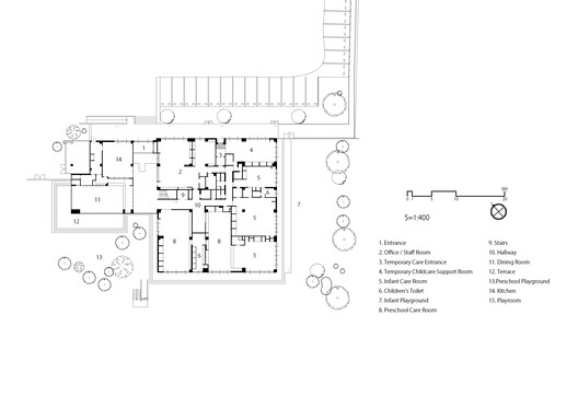 SG Kindergarten and Nursery / HIBINOSEKKEI + Youji no Shiro + Kids Design Labo - Image 18 of 21