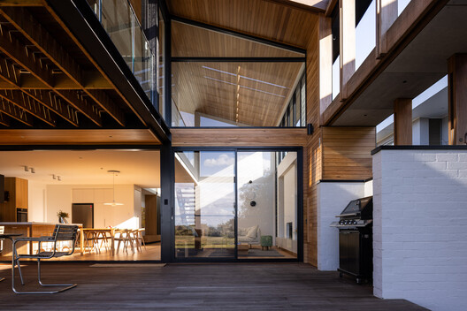 Bawley Point 01 House / Watershed Architects - Interior Photography, Wood, Beam, Balcony, Deck