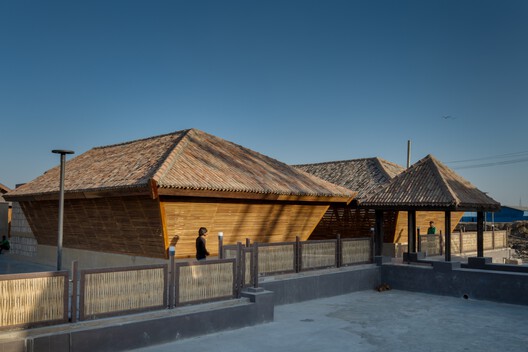 Factory Canteen Agrocel Dhordo / Studio Dot - Exterior Photography, Wood