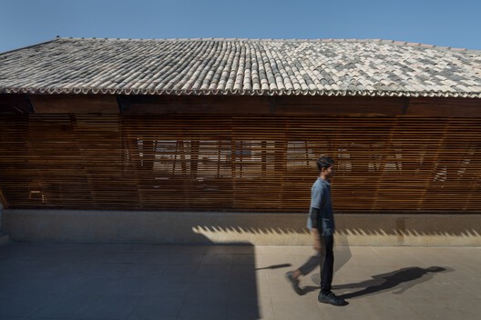 Factory Canteen Agrocel Dhordo / Studio Dot - Exterior Photography, Wood