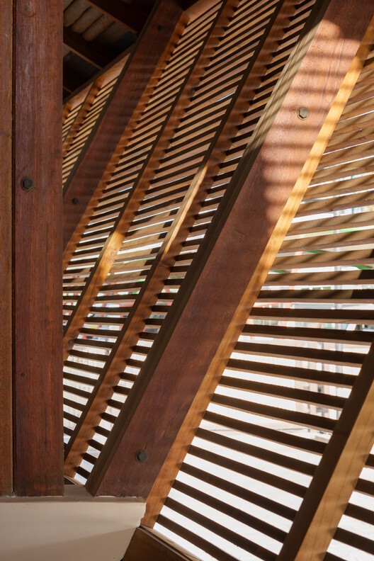 Factory Canteen Agrocel Dhordo / Studio Dot - Interior Photography, Wood