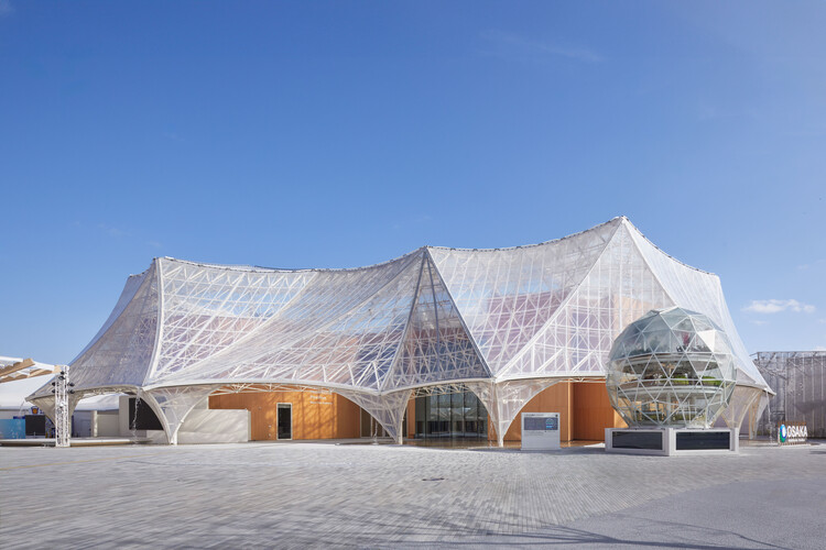 Pabellón de Salud de la Expo Osaka 2025: Nido para el Renacer/ Tohata Architects & Engineers - Fotografía exterior, Pabellón