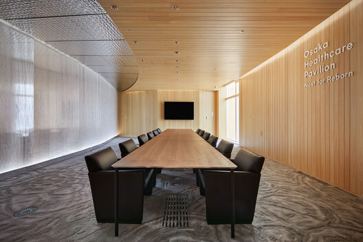 Osaka Expo 2025 Healthcare Pavilion Nest for Reborn / Tohata Architects & Engineers - Interior Photography, Wood, Chair
