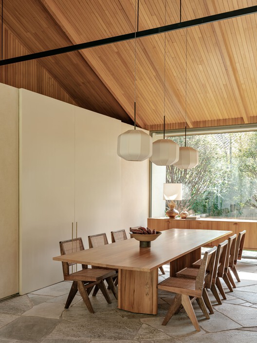 Casa PAB / SAAG Arquitetura - Fotografía interior, Comedor, Madera, Mesas, Sillas, Iluminación