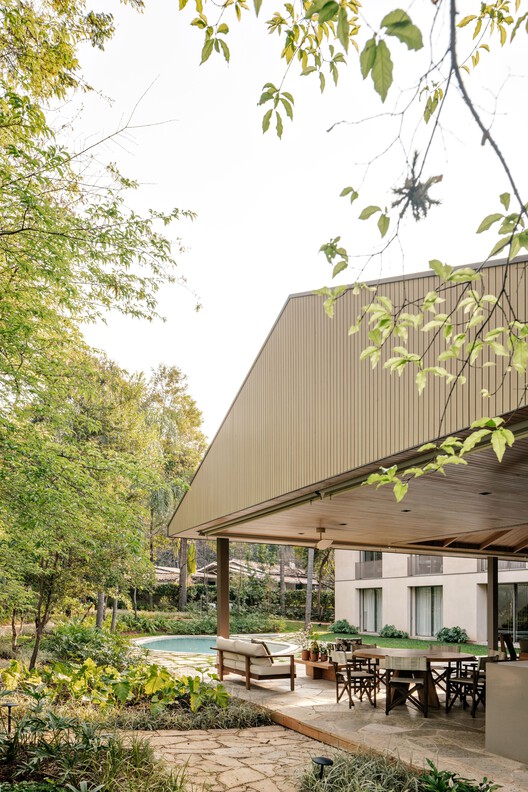Casa PAB / SAAG Arquitetura - Fotografía exterior, Jardín, Patio, Patio interior