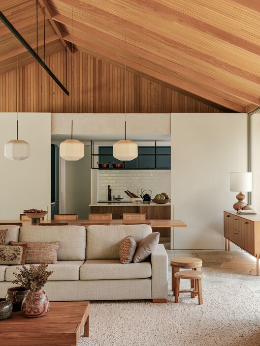 Casa PAB / SAAG Arquitetura - Fotografía interior, Sala de estar, Madera, Mesas, Sillones, Iluminación, Sillas