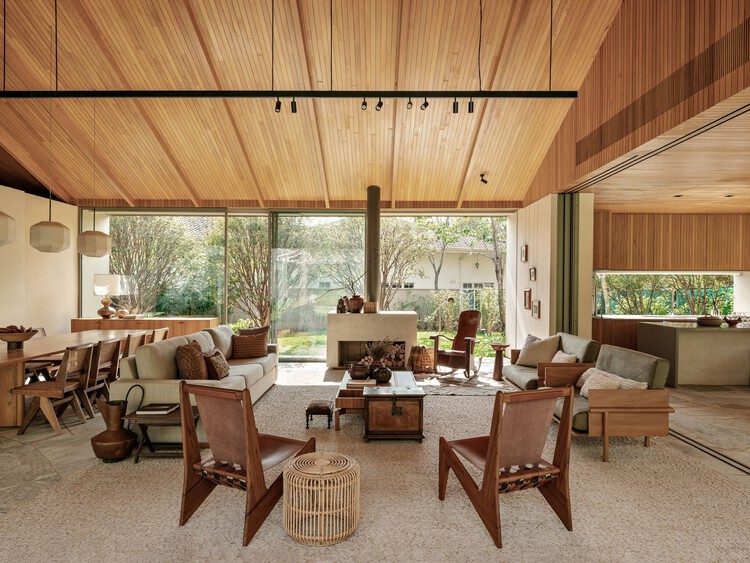 Casa PAB / SAAG Arquitetura - Fotografía interior, Madera, Sillas