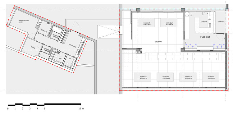 ¿Bares dentro de gimnasios?: interiores que integran deportes y hábitos saludables desde la arquitectura - Imagen 16 de 19