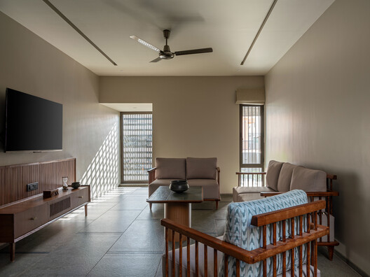 H-House / Studio Nirbaadh - Interior Photography, Wood, Chair