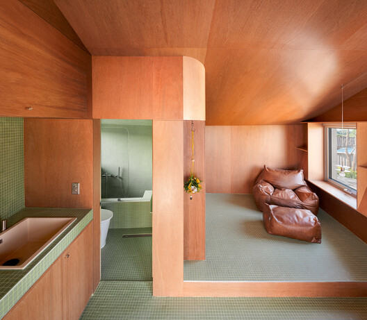 A House that Embraces Its Vegetable Garden  / sukchulmok+BRBB Architects - Interior Photography, Wood