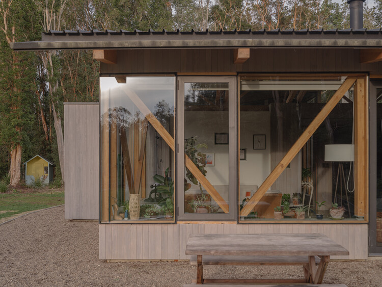 Casa el Arboreto / Camila Pineda Arquitectura - Fotografía interior, Madera, Fijación Vigas