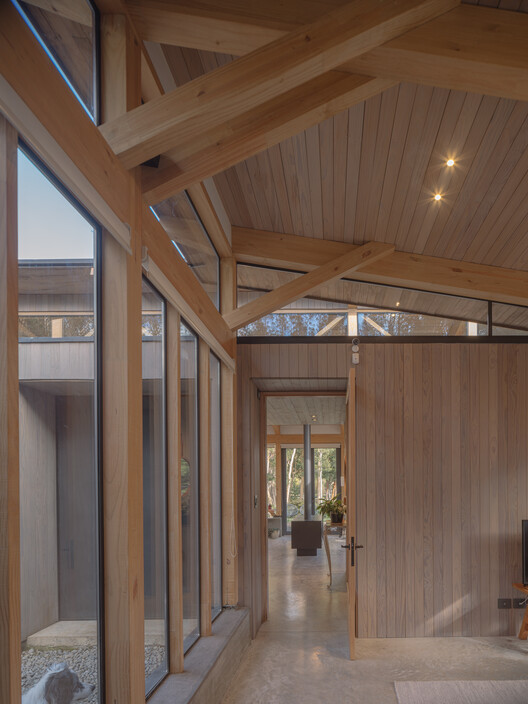 The Arboreto House / Camila Pineda Arquitectura - Interior Photography, Wood, Beam
