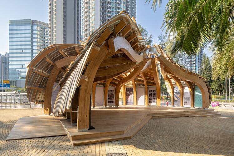 Laboratório de Vida Urbana / Su Chang Design Research Office - Fotografia de Exterior, Madeira