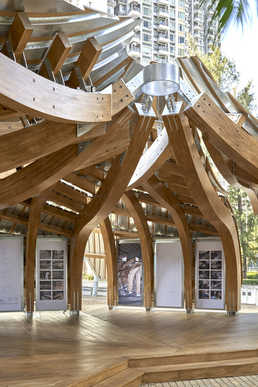 Urban Living Lab / Su Chang Design Research Office - Interior Photography, Wood, Beam, Column