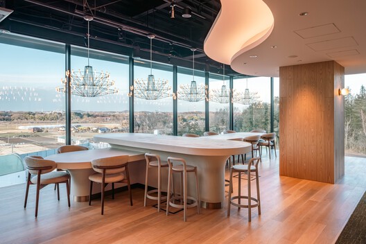 InnoValley / TAISEI DESIGN Planners Architects & Engineers + DRAFT - Interior Photography, Dining room, Lighting, Glass