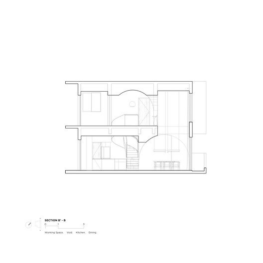 Ts Lunar Cavern Duplex Residence  / KHOA VU + TAA DESIGN - Image 27 of 29