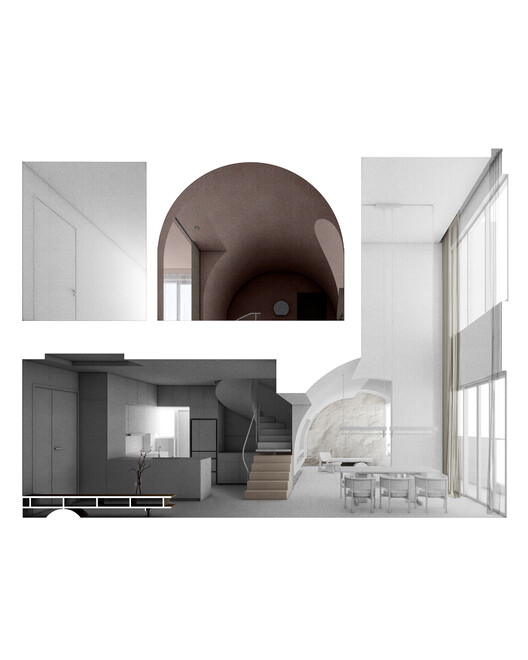 Ts Lunar Cavern Duplex Residence  / KHOA VU + TAA DESIGN - Image 28 of 29
