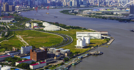 GATE M West Bund Dream Center / MVRDV - Exterior Photography, Waterfront, Aerial View Photography, Cityscape, Coast