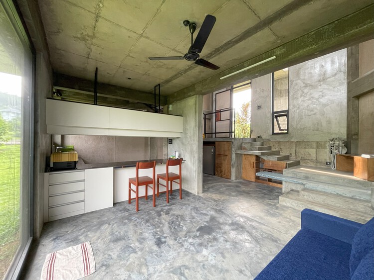 Casa Bhavati / Dhrumam Architects - Fotografía interior, Cocina, Fijación Vigas