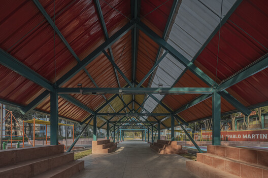 Espaço Comunitário na CTM Culhuacán / AMASA Estudio, Andrea López + Agustín Pereyra - Imagem 18 de 28