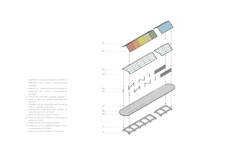 Espaço Comunitário na CTM Culhuacán / AMASA Estudio, Andrea López + Agustín Pereyra - Imagem 27 de 28