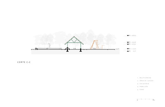 Espaço Comunitário na CTM Culhuacán / AMASA Estudio, Andrea López + Agustín Pereyra - Imagem 25 de 28