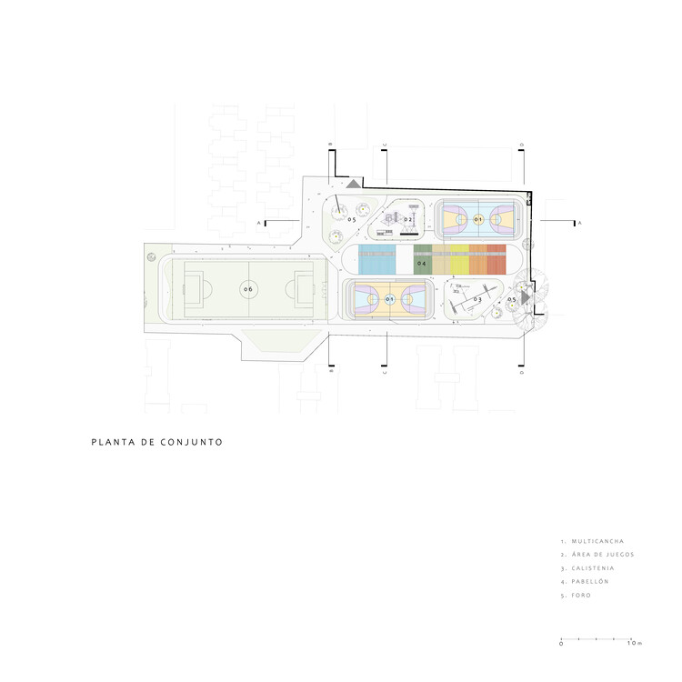 Espaço Comunitário na CTM Culhuacán / AMASA Estudio, Andrea López + Agustín Pereyra - Imagem 22 de 28