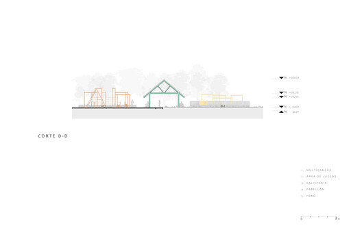 Espaço Comunitário na CTM Culhuacán / AMASA Estudio, Andrea López + Agustín Pereyra - Imagem 26 de 28