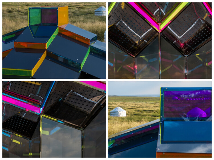 现代蒙古包装置：無热凉亭 / 阁尔建筑 - 室内图