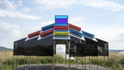 现代蒙古包装置：無热凉亭 / 阁尔建筑