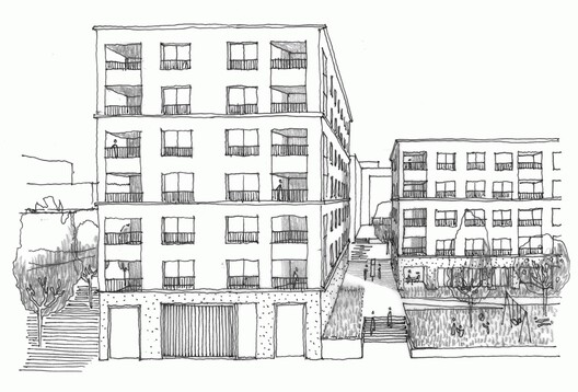 ES3 Collective Housing / Lemoal Architectes + 2PM A - Image 18 of 22