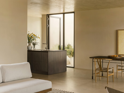 Patio House  / Solum Studio  - Interior Photography, Wood, Table, Chair