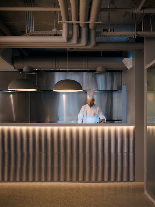 Obeid Retail Complex / nunc Architecture and Design - Interior Photography, Kitchen, Lighting