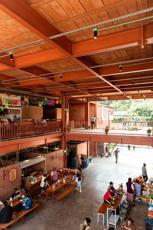 Mercado de Tepoztlán / Laboratorio Regional de Arquitectura + Ramírez Suárez Arquitectos - Fotografía interior, Madera