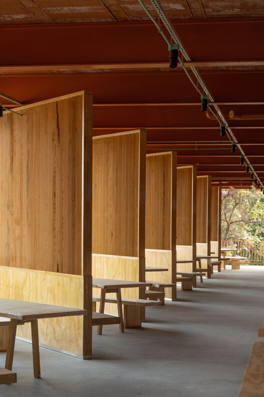 Mercado de Tepoztlán / Laboratorio Regional de Arquitectura + Ramírez Suárez Arquitectos - Fotografía interior, Madera