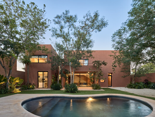 K'ab House / Lessmore Group - Exterior Photography, Courtyard