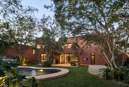 K'ab House / Lessmore Group - Exterior Photography, Garden, Courtyard