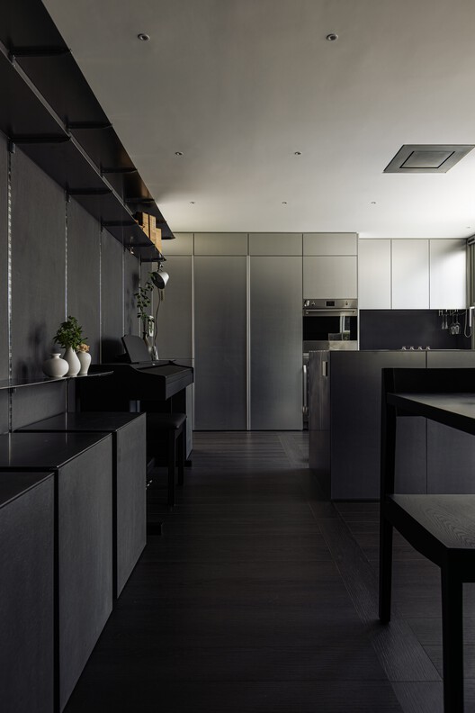 ITCH atelier / Atelier ITCH - Interior Photography, Kitchen, Wood, Lighting, Countertop, Glass