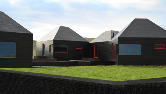 乌兰哈达火山無热宇宙草原新宿，杆式蒙古包体系 / 阁尔建筑 - 建筑图