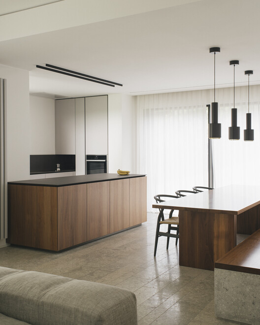 Restyling CD Residence / Didonè Comacchio Architects - Interior Photography, Kitchen, Wood, Countertop, Table, Chair