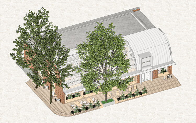 铁手咖啡友谊商店花园店 / 申江海建筑事务所 - 29 的图像 30