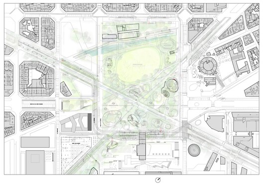 60 viviendas sociales en la Plaza de Les Glòries, Barcelona / SV60 Arquitectos - Imagen 26 de 26