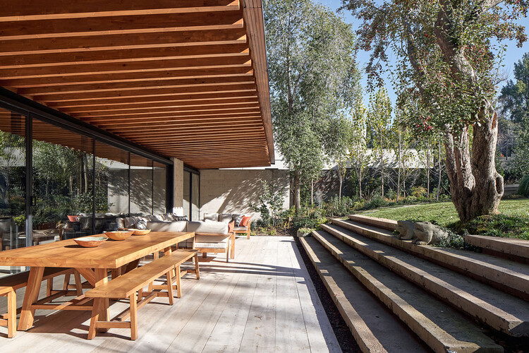 Casa La Chupalla / Juan Carlos Sabbagh Arquitectos - Fotografía exterior, Madera, Patio
