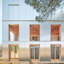 Shelter for Homeless Women in Barcelona / Vivas Arquitectos - Exterior Photography, Social Housing, Balcony