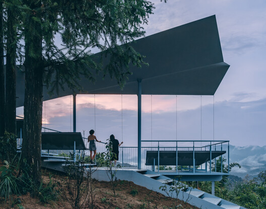 惠州南昆山，半山云海驿站 / 青微舍+李怒 - 建筑图