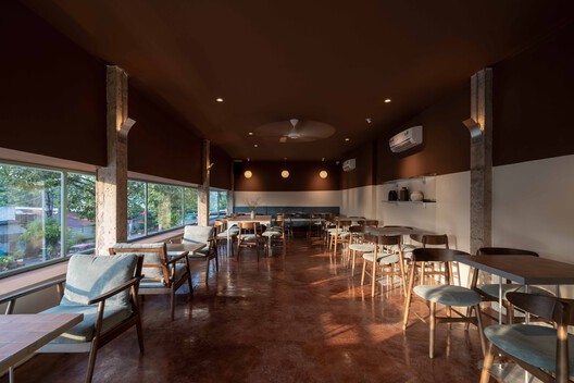 HỚP Cafe / HÔM ARCHITECTS - Interior Photography, Dining room, Chair