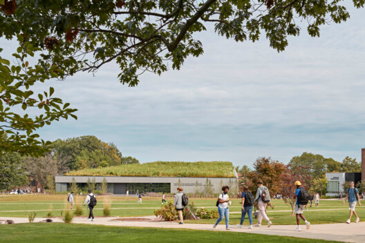 Hursey Center at University of Hartford / Payette - Exterior Photography, Garden