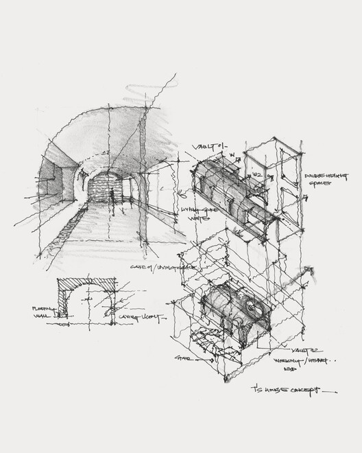 Ts Lunar Cavern Duplex Residence  / KHOA VU + TAA DESIGN - Image 18 of 29